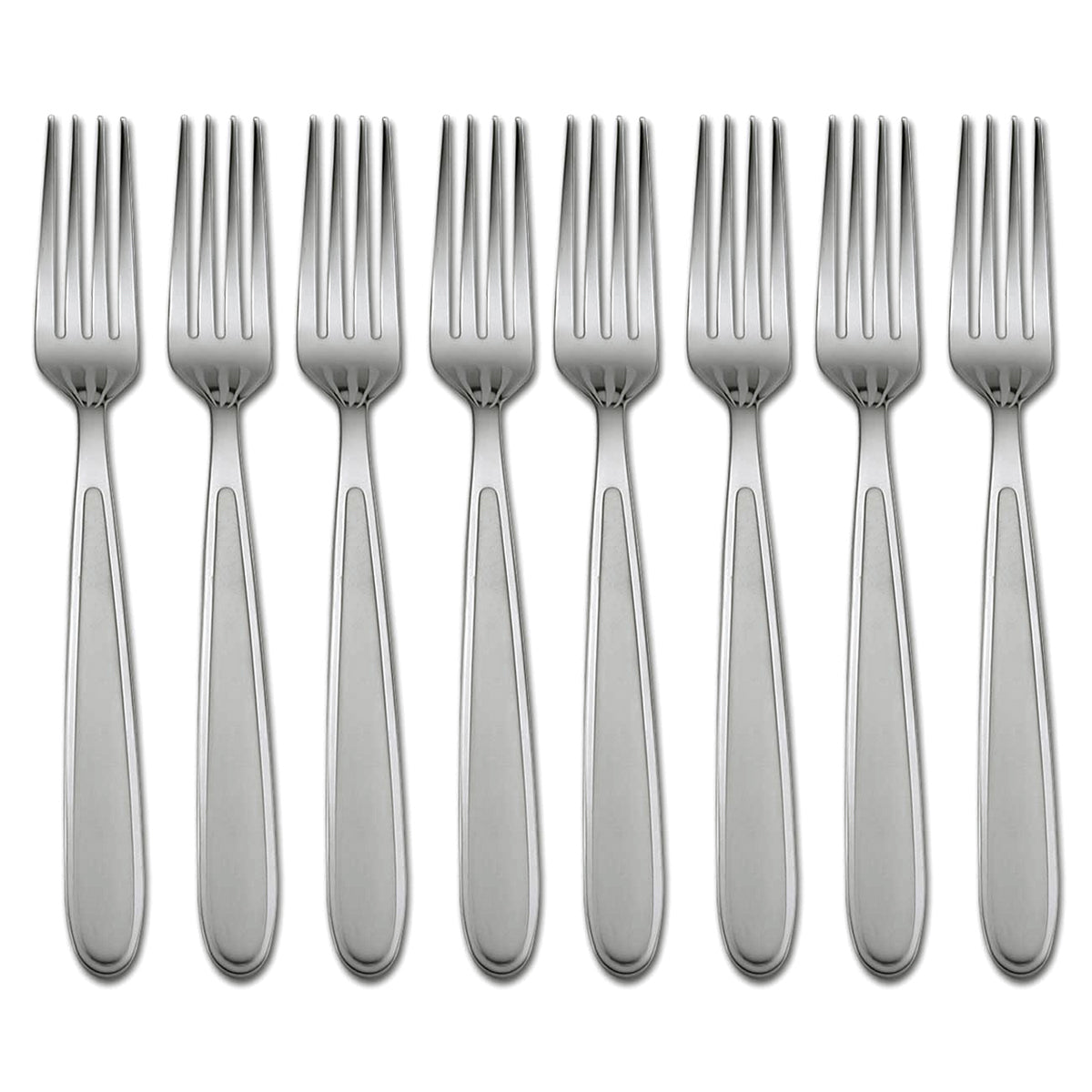 Lenox Fine Lenox Fine Jordan Frosted Dinner Forks, Set of 8