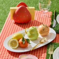 Alternative view of Lenox Fine Lenox Fine Tutti Fruity Pear & Orange Sugar & Creamer Set