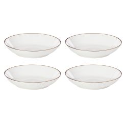 Lenox Fine Lenox Fine Trianna White Pasta Bowls, Set of 4