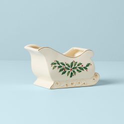 Alternative view of Lenox Fine Lenox Fine Holiday Sleigh Candy Dish