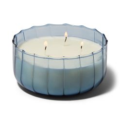 Lenox Fine Lenox Fine Ripple Peppered Indigo 12oz Candle