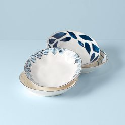 Lenox Fine Lenox Fine Blue Bay Pasta Bowls, Set of 4
