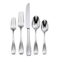 Lenox Fine Lenox Fine Brushed Satin Voss 45 Piece Flatware Set