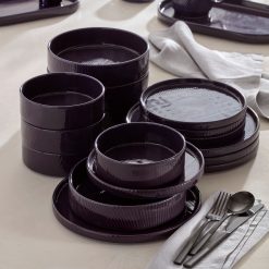 Alternative view of Lenox Fine Lenox Fine Modulus Nightshade 16-Piece Dinnerware Set