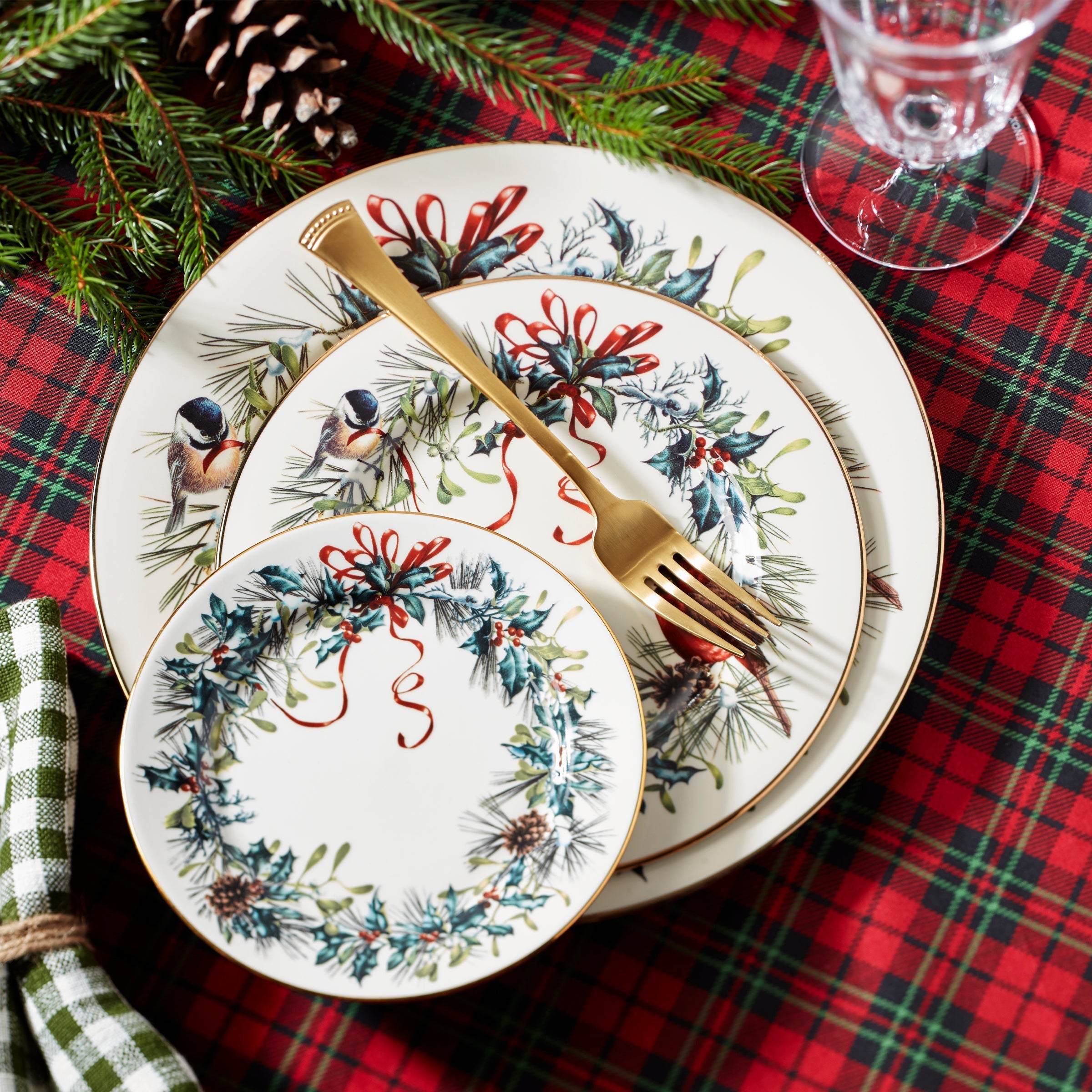 Lenox Fine Lenox Fine Winter Greetings 12-Piece Dinnerware Set - Image 8