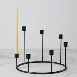Alternative view of Lenox Fine Lenox Fine Kent Large Black Candlestick Wreath