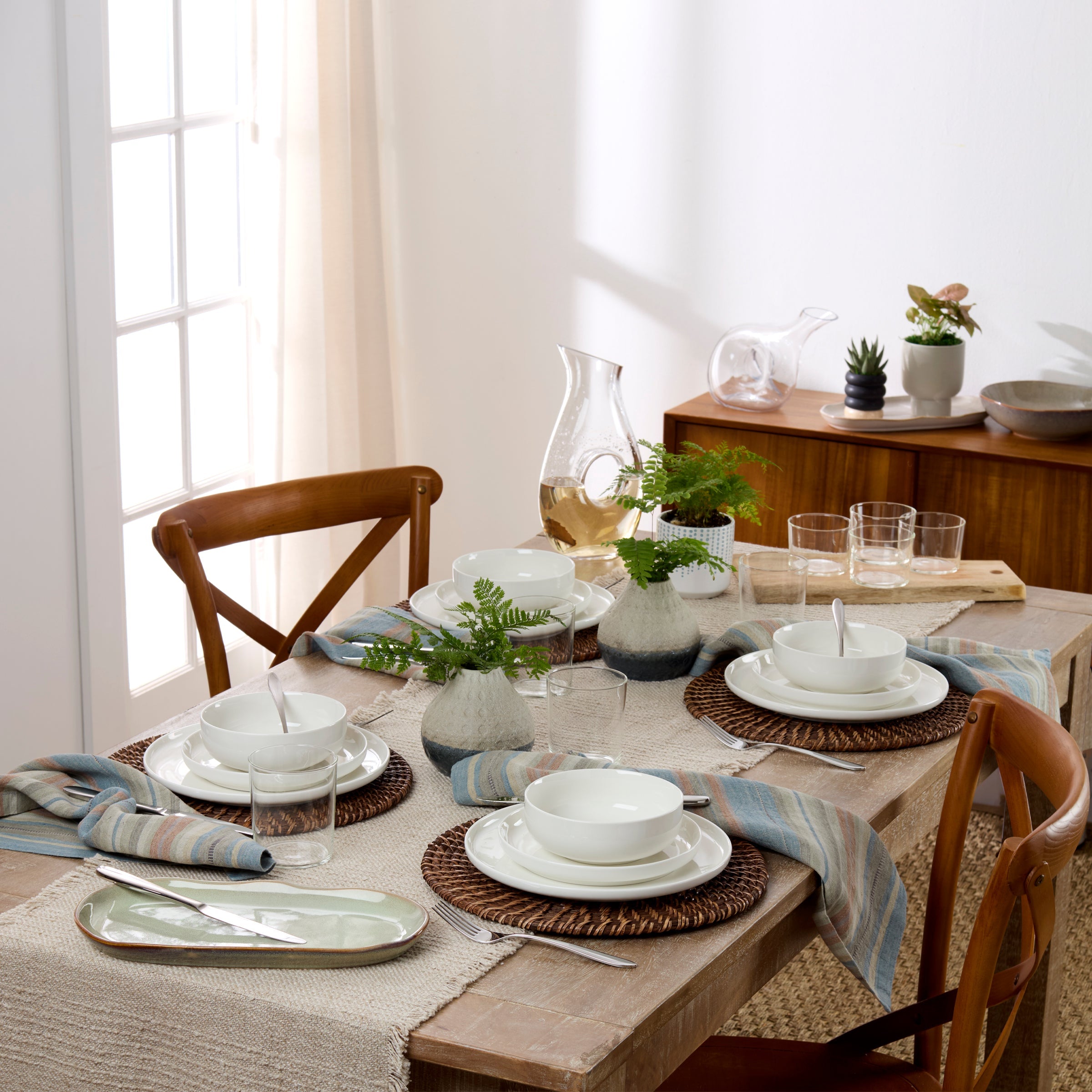 Lenox Fine Lenox Fine 24 Seven White 24-Piece Dinnerware Set - Image 4