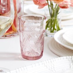Alternative view of Lenox Fine Lenox Fine Butterfly Meadow Pink Tall Glasses, Set of 4