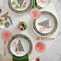 Alternative view of Lenox Fine Lenox Fine Evergreen Dinner Plates, Set of 4