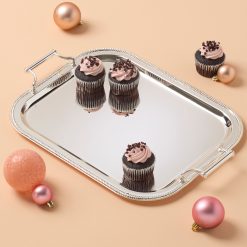 Alternative view of Lenox Fine Lenox Fine Silverplate Rectangular Tray With Handles