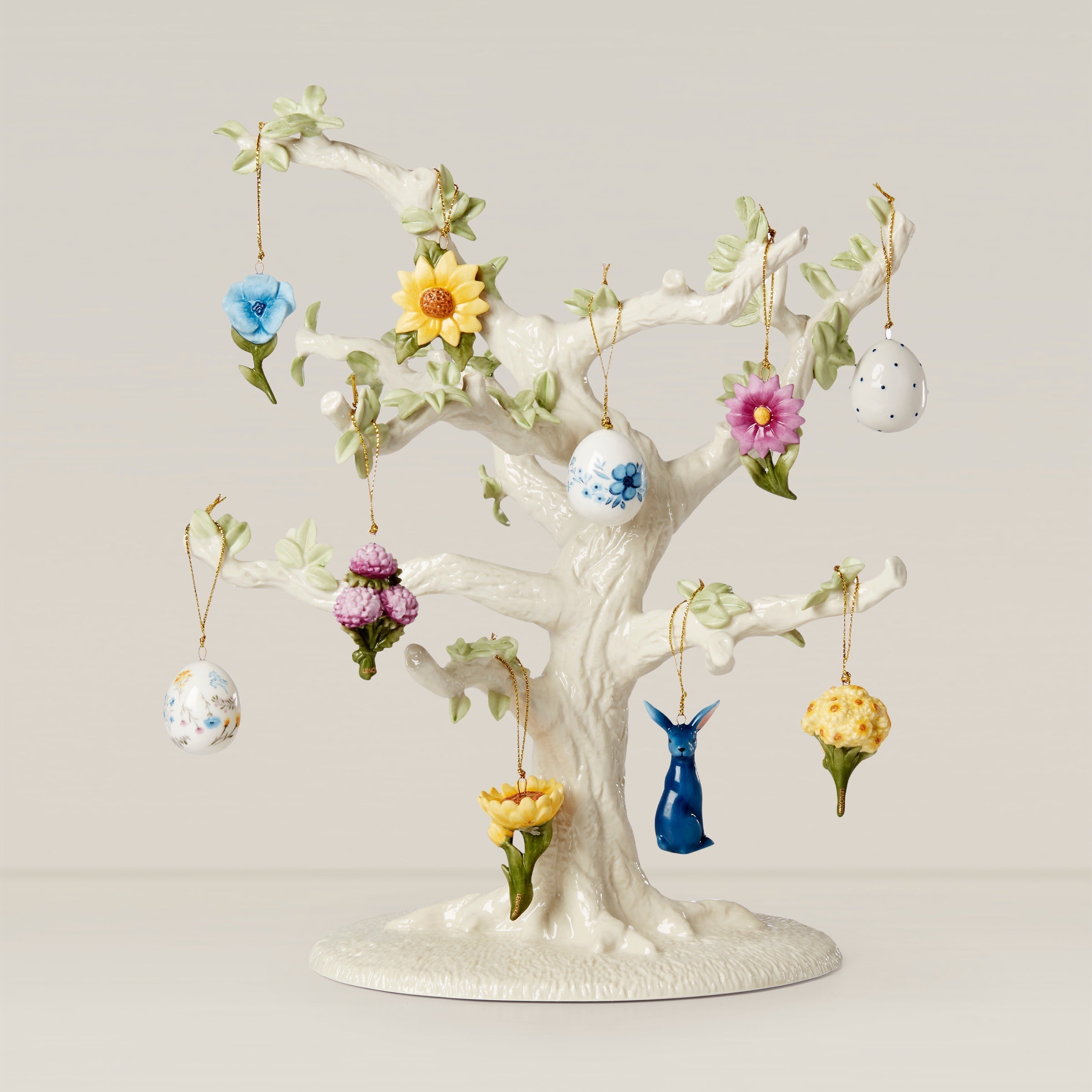 Lenox Fine Lenox Fine Floral Easter 10-Piece Mini Ornament Set - Image 2