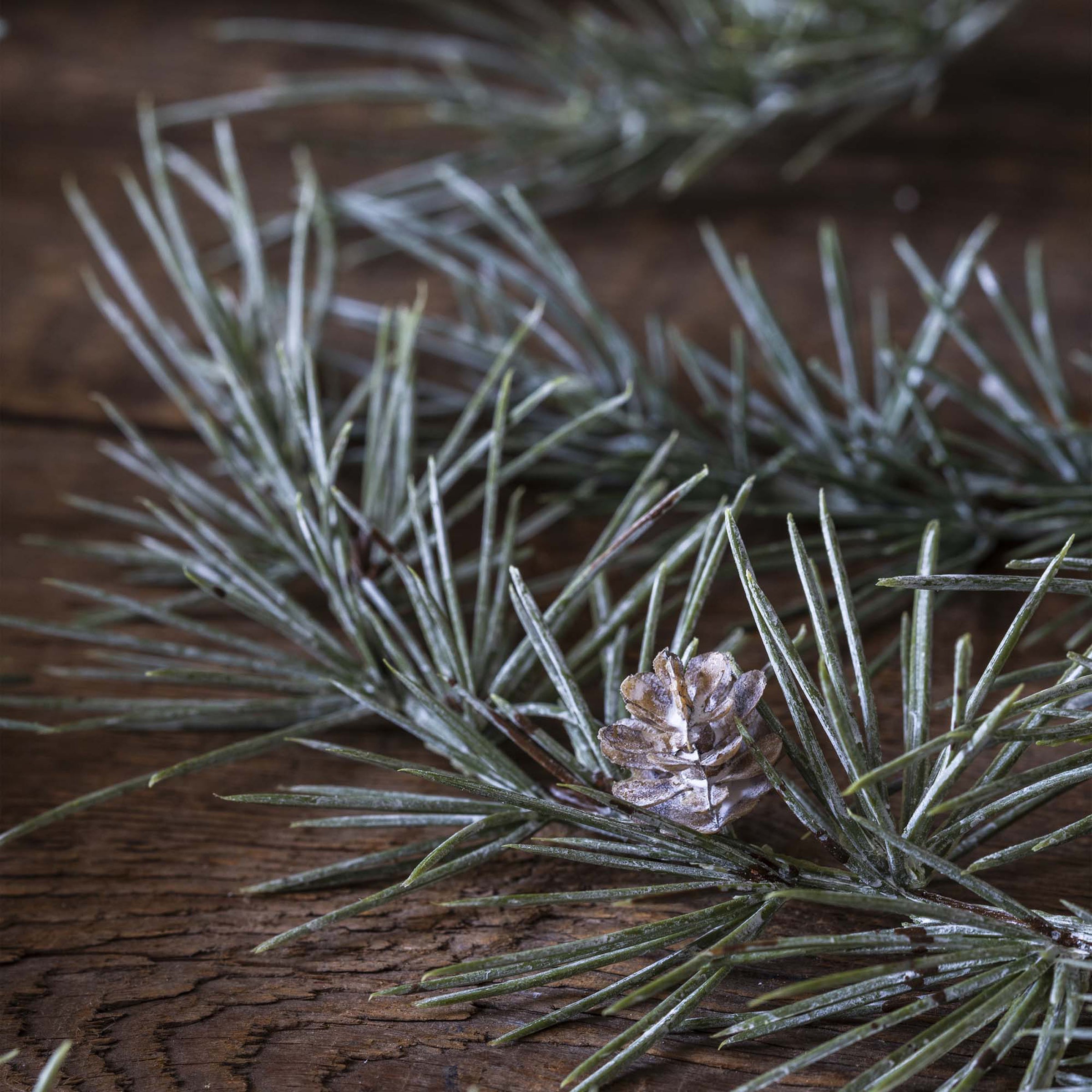 Lenox Fine Lenox Fine Artificial Cedar and Pinecone Branch - Image 4