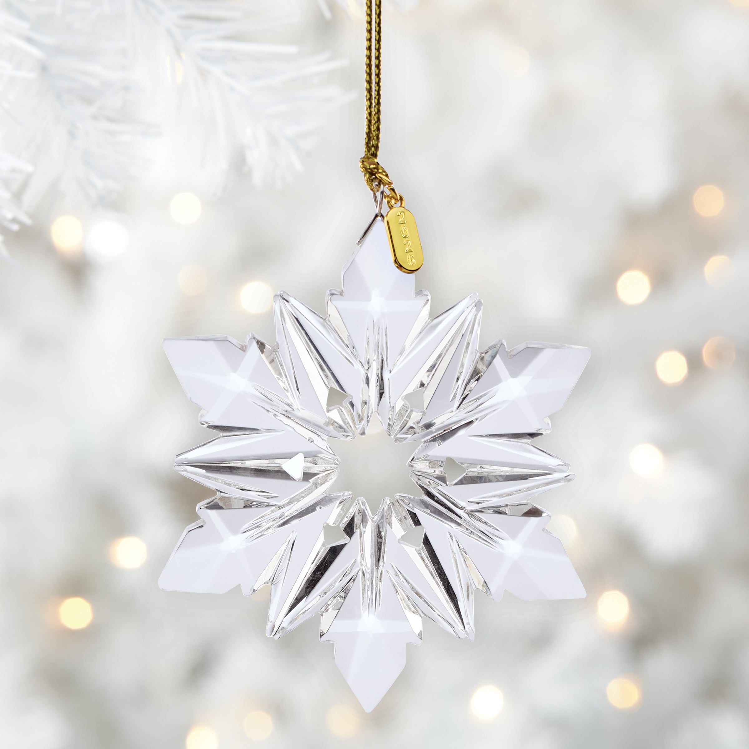 Lenox Fine Lenox Fine 2026 Optic Snowflake Ornament - Image 3
