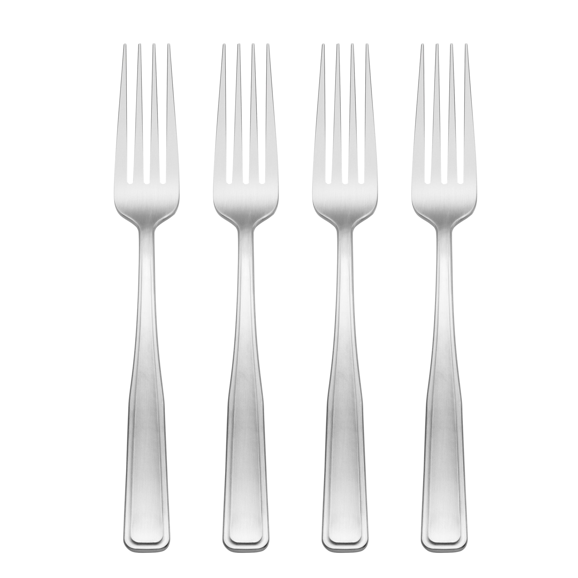 Lenox Fine Lenox Fine Reid Satin Dinner Forks, Set of 4 - Image 3