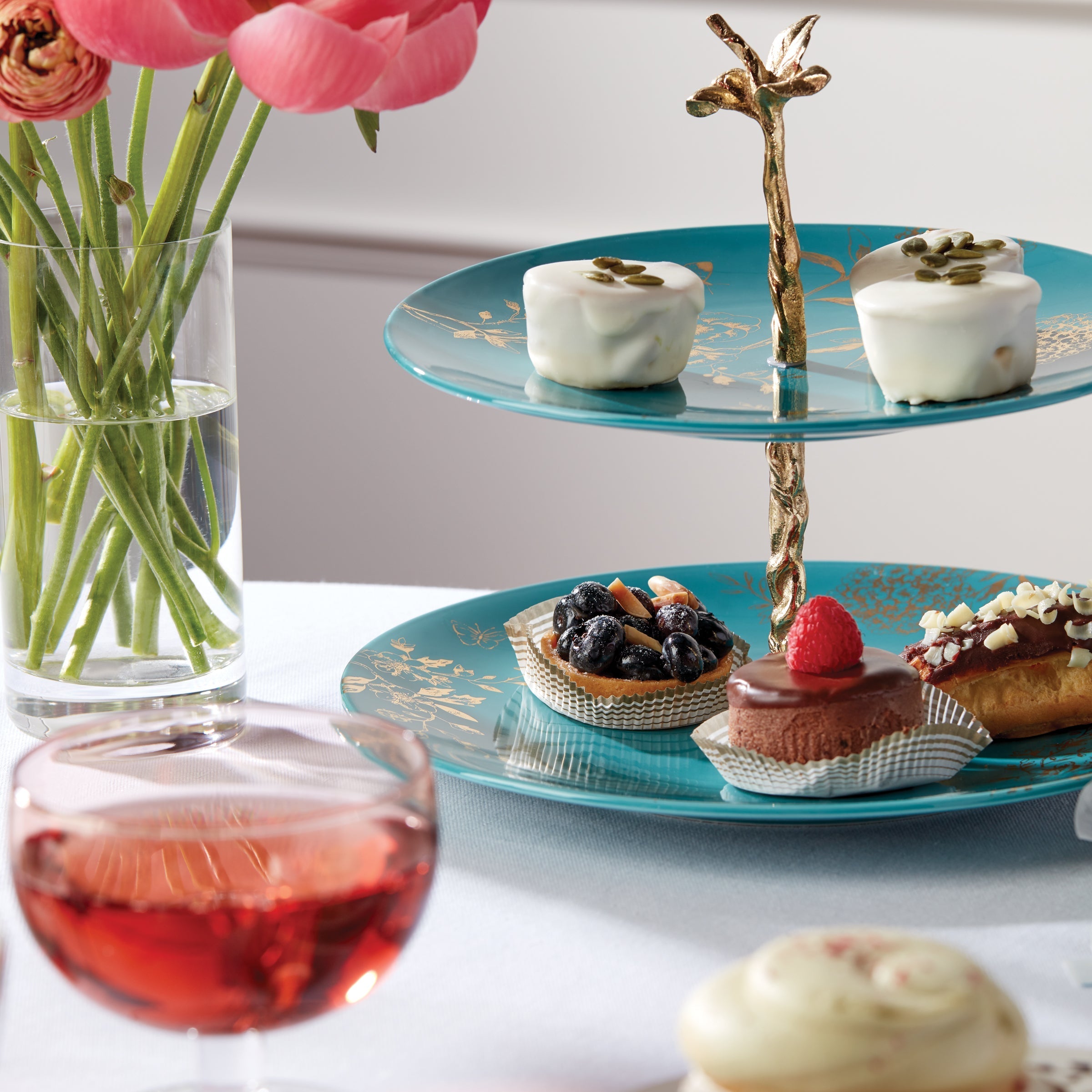 Lenox Fine Lenox Fine Sprig & Vine 2-Tiered Server - Image 3