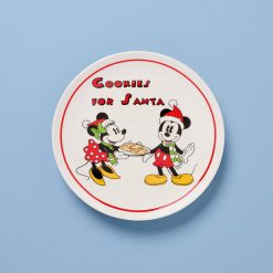 Lenox Fine Lenox Fine Disney Holiday Cookies for Santa Plate