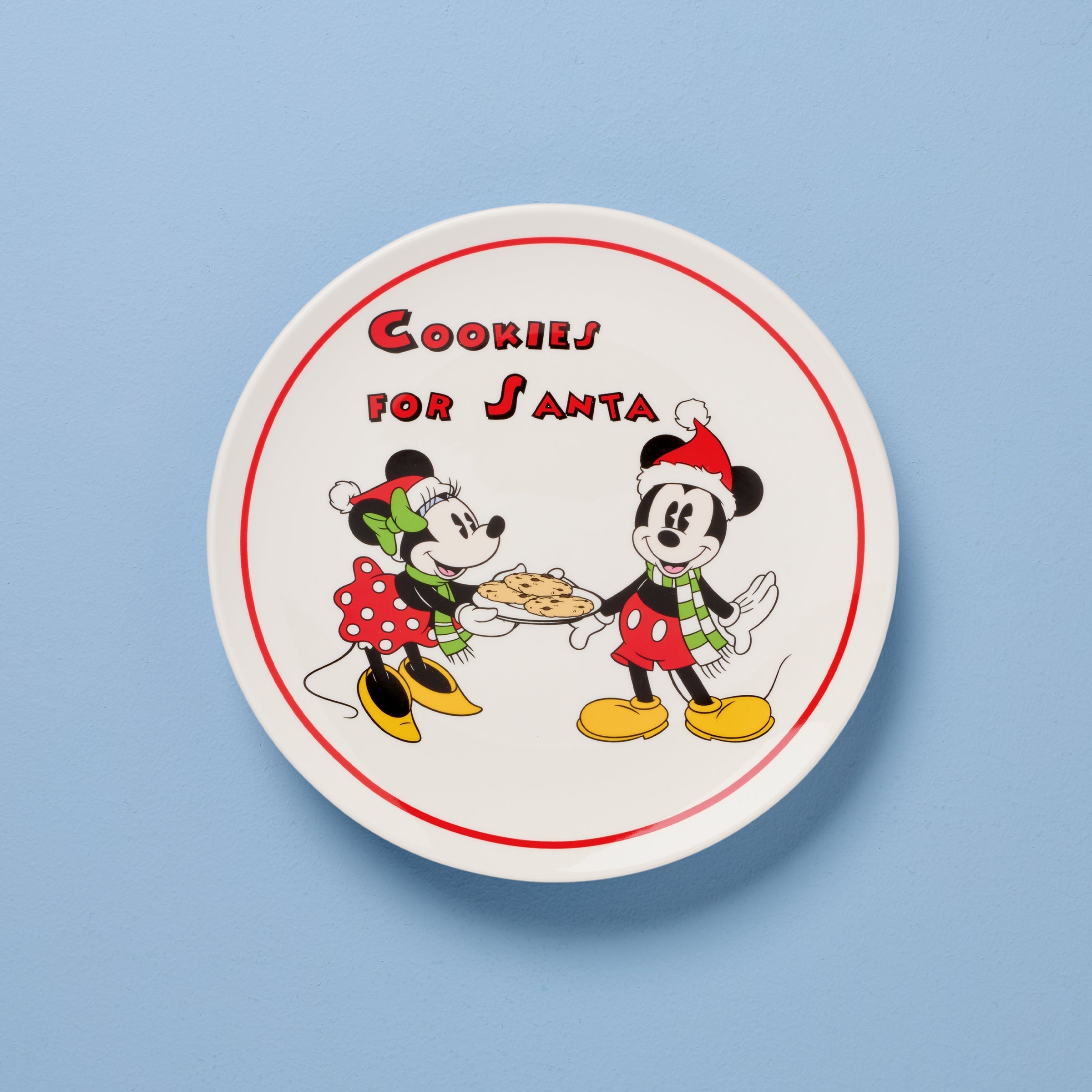 Lenox Fine Lenox Fine Disney Holiday Cookies for Santa Plate