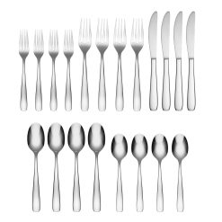 Alternative view of Lenox Fine Lenox Fine Bourne 20-Piece Flatware Set