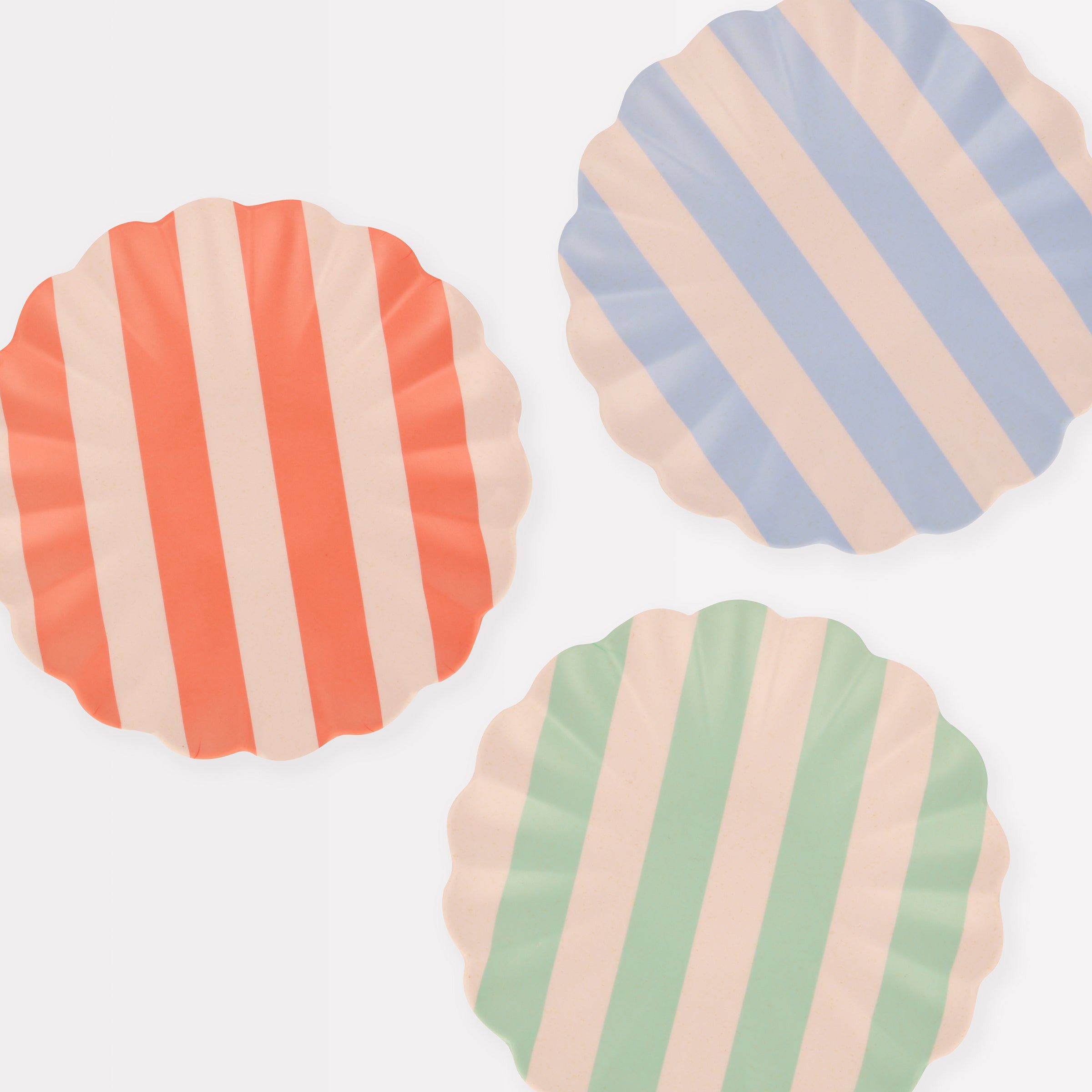 Lenox Fine Lenox Fine Stripey Assorted Bamboo Small Plates, Set of 6 - Image 5