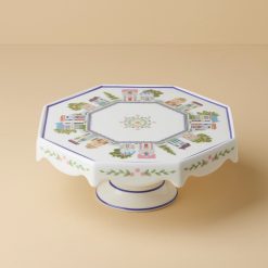 Lenox Fine Lenox Fine Lenox Spice Village Cake Plate