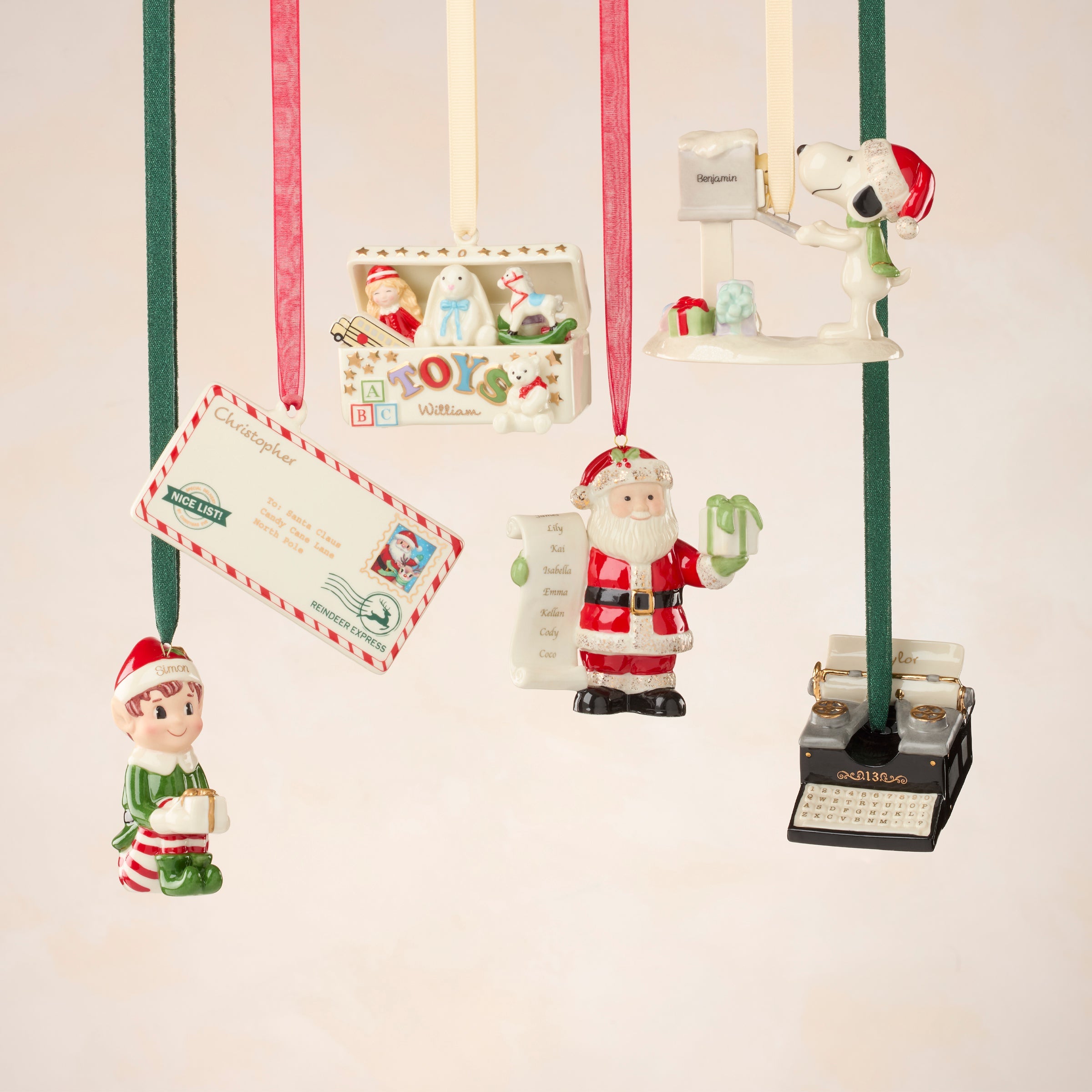 Lenox Fine Lenox Fine Personalized Naughty & Nice Ornament - Image 5