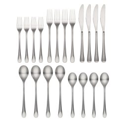 Alternative view of Lenox Fine Lenox Fine Xyla Satin 20-Piece Flatware Set