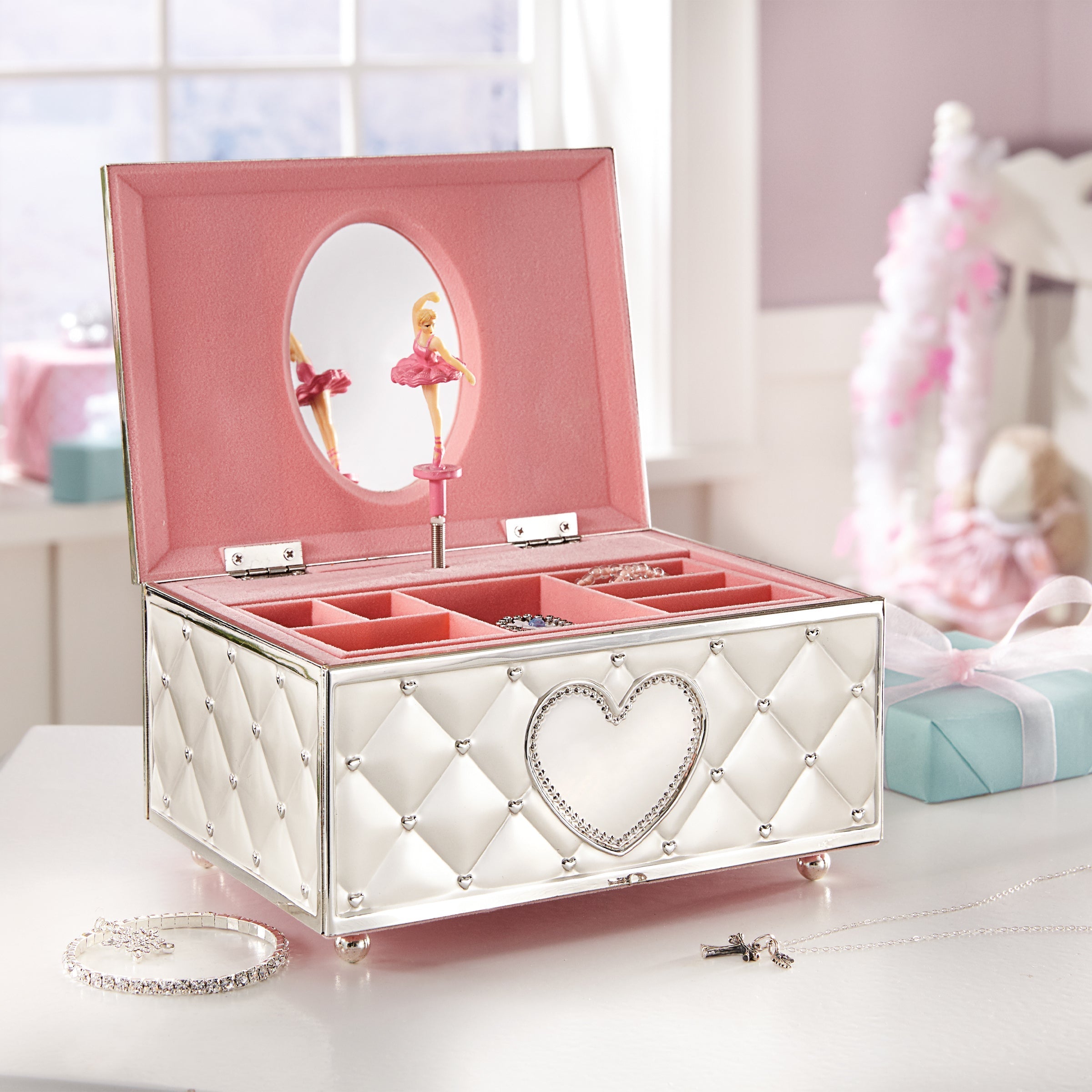 Lenox Fine Lenox Fine Childhood Memories Musical Ballerina Jewelry Box - Image 6