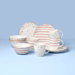 Lenox Fine Lenox Fine Garnet Bay 12-Piece Dessert Set
