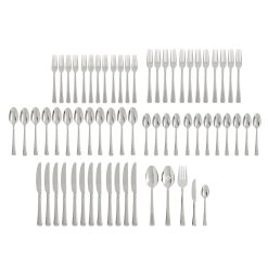 Alternative view of Lenox Fine Lenox Fine Chroma 65-Piece Flatware Set