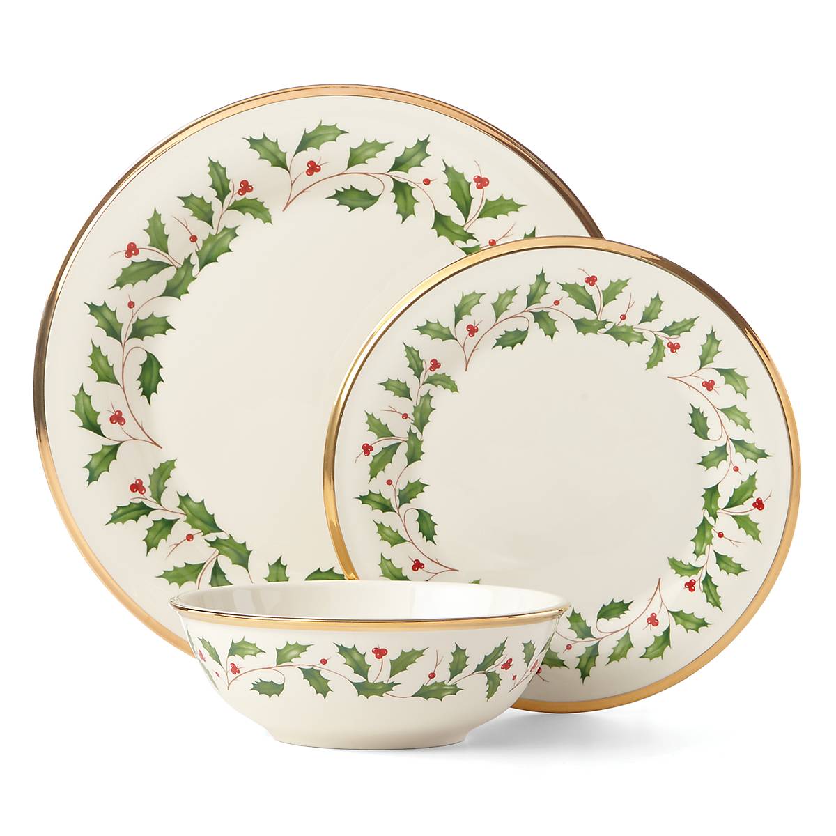 Lenox Fine Lenox Fine Holiday 3-Piece Place Setting - Image 7