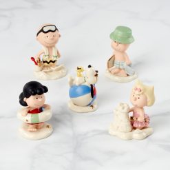 Lenox Fine Lenox Fine Peanuts 5-Piece Beach Party Figurine Set