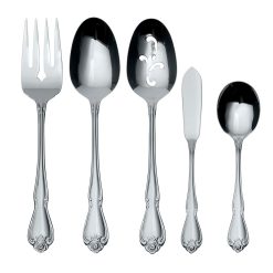 Lenox Fine Lenox Fine True Rose 5 Piece Everyday Flatware Serving Set
