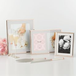 Alternative view of Lenox Fine Lenox Fine Rosy Glow Double 5x7 Photo Frame