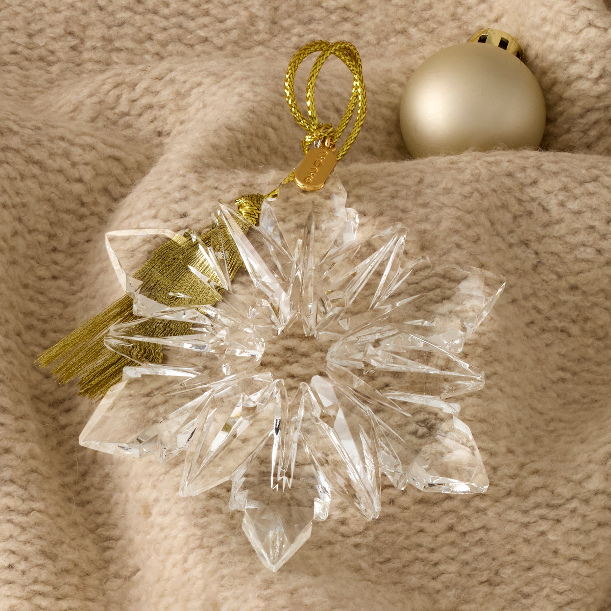 Lenox Fine Lenox Fine 2026 Optic Snowflake Ornament - Image 2