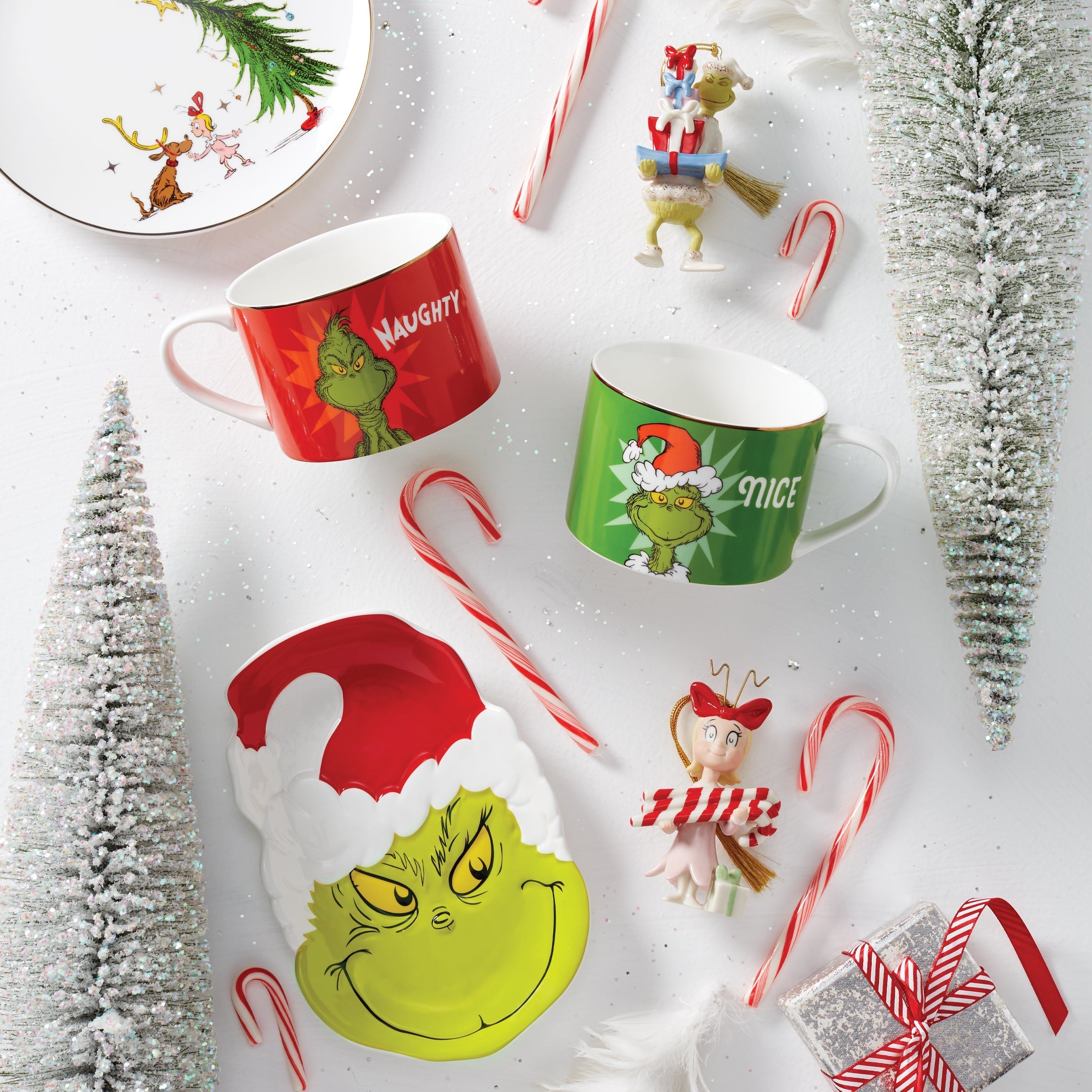 Lenox Fine Lenox Fine Merry Grinchmas Candy Dish - Image 5