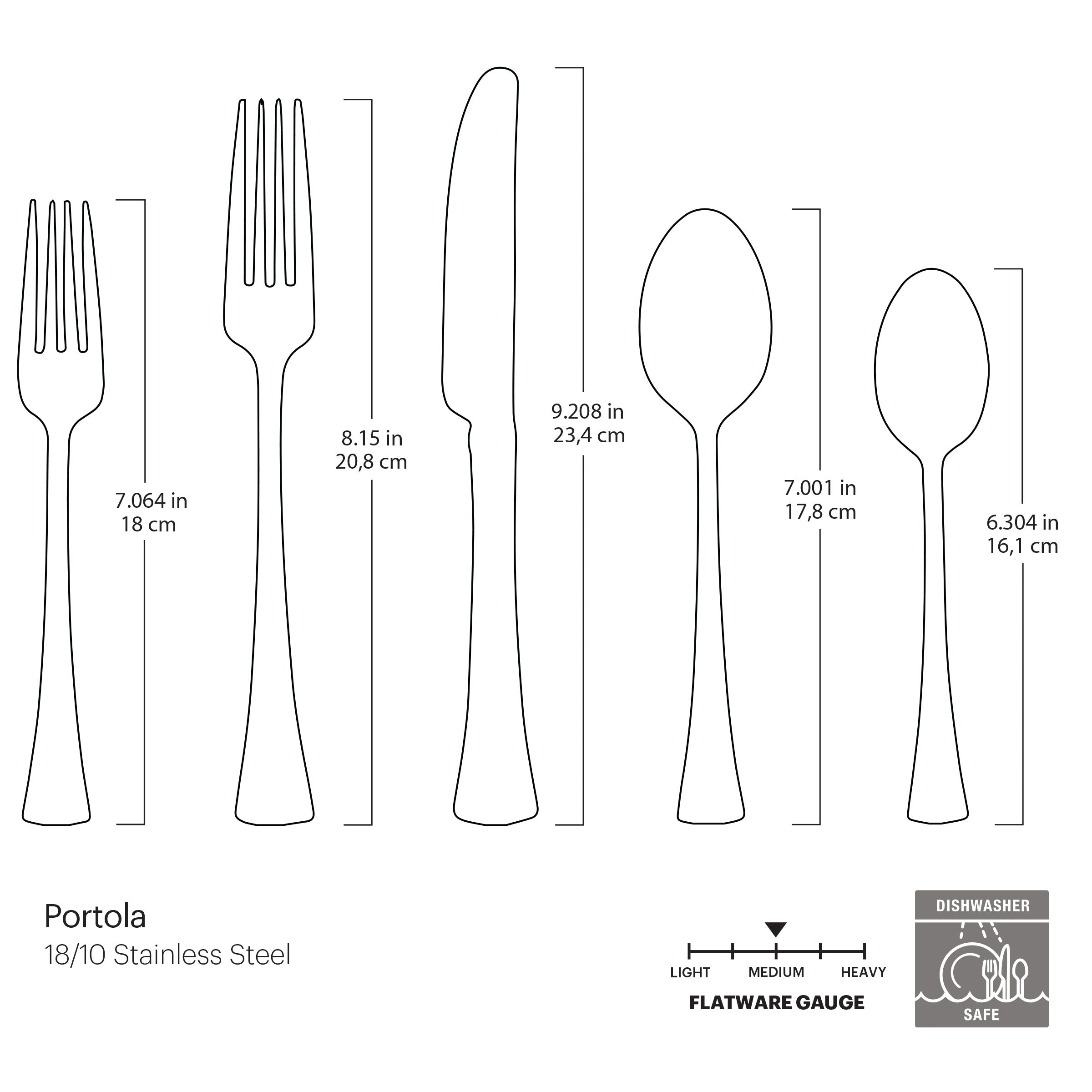Lenox Fine Lenox Fine Portola 20-Piece Flatware Set - Image 7