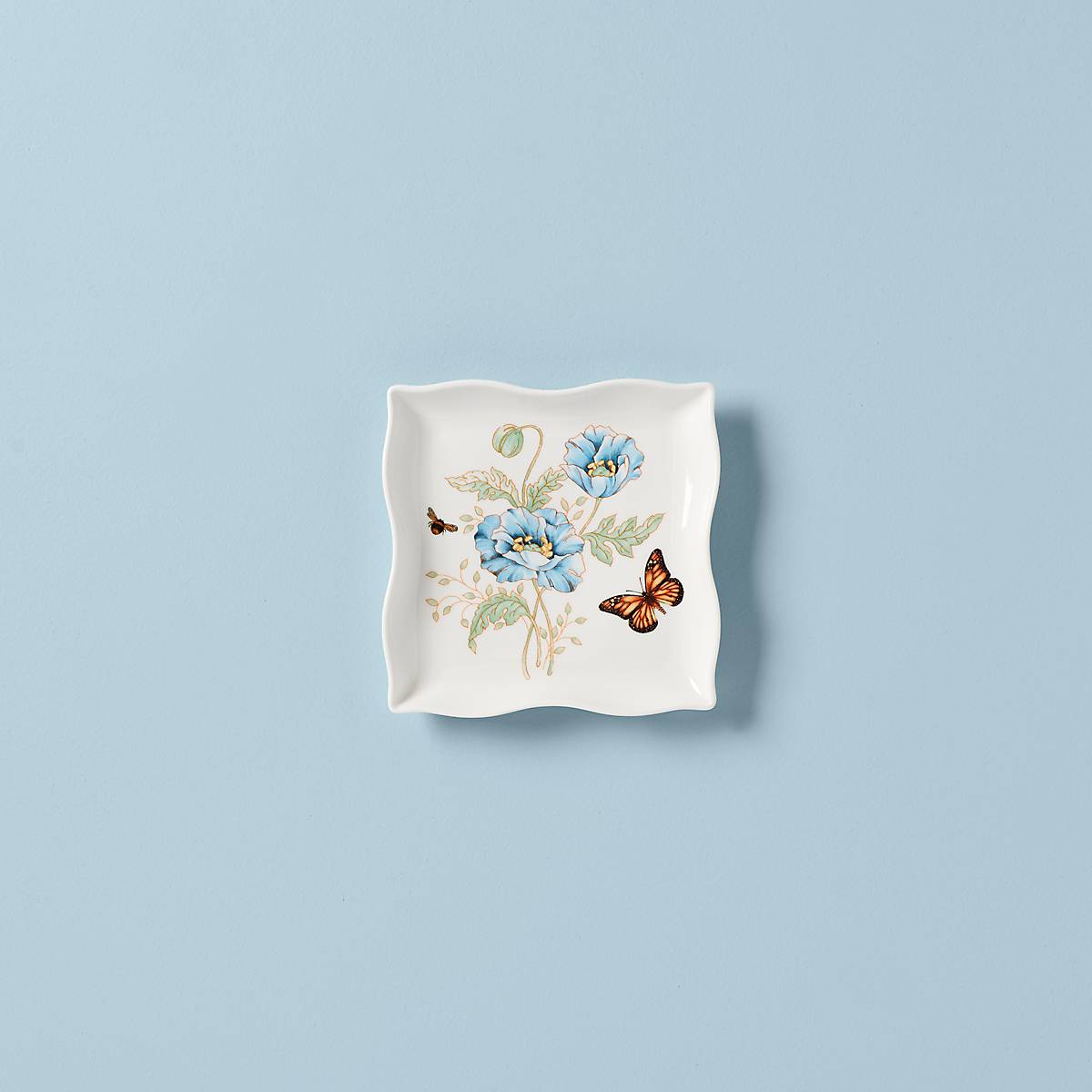 Lenox Fine Lenox Fine Butterfly Meadow Square Dish