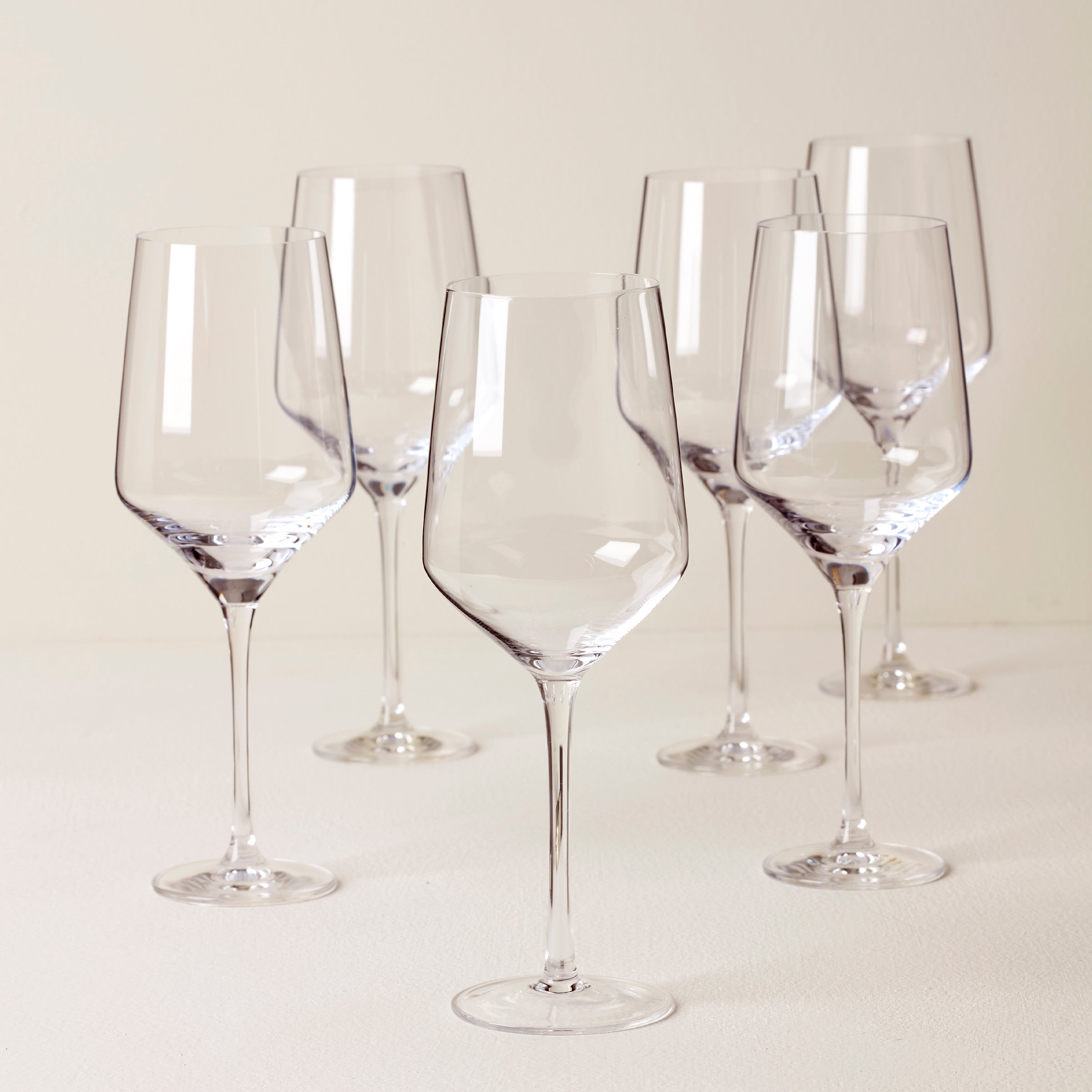 Lenox Fine Lenox Fine Tuscany Classics Angled Wine Glasses, Set of 6