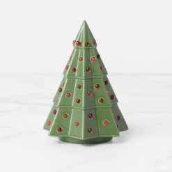 Alternative view of Lenox Fine Lenox Fine Evergreen Small Lit Tree Figurine
