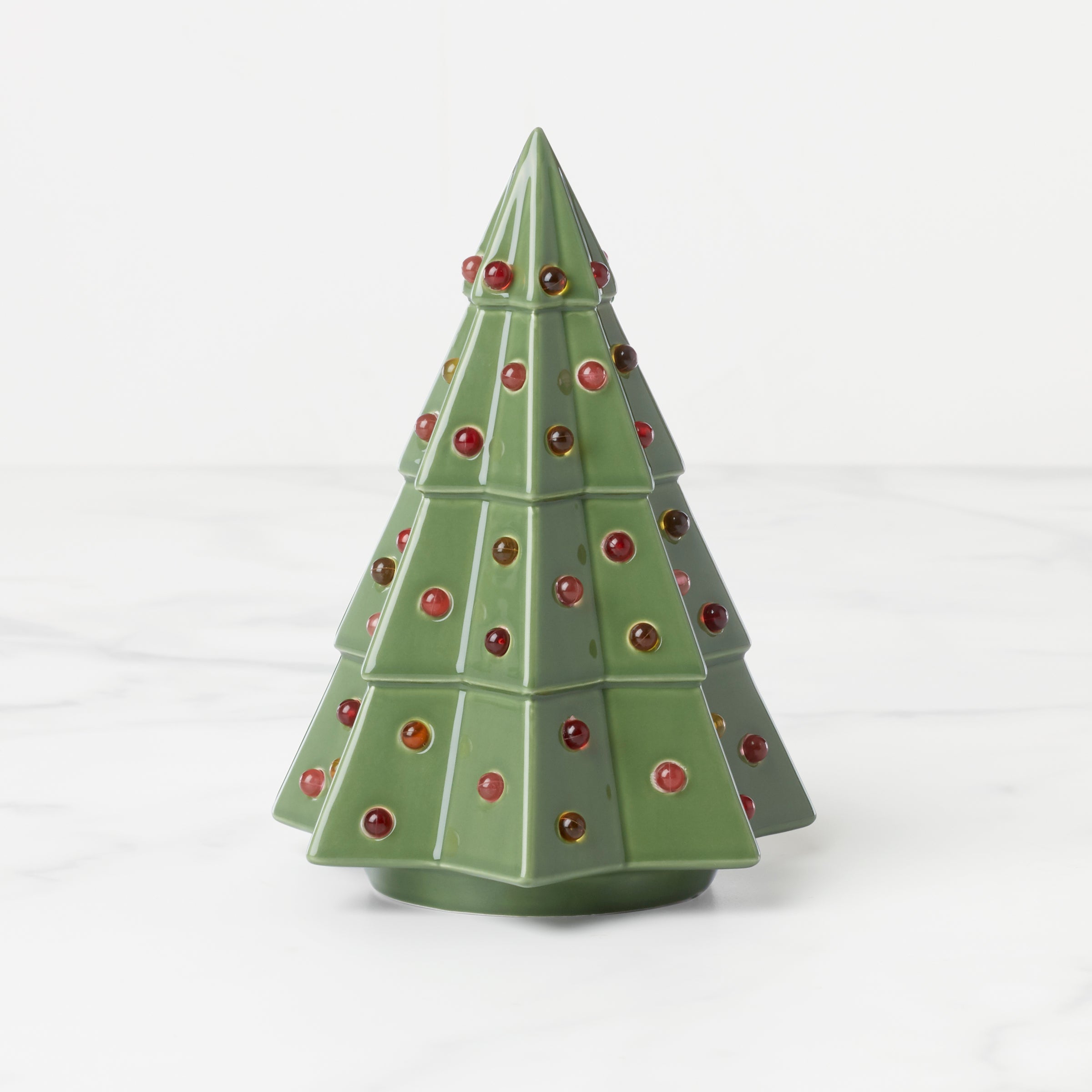 Lenox Fine Lenox Fine Evergreen Small Lit Tree Figurine - Image 2