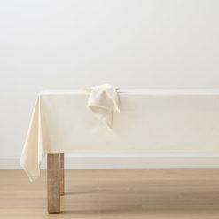 Alternative view of Lenox Fine Lenox Fine French Perle Natural 60x84 Tablecloth