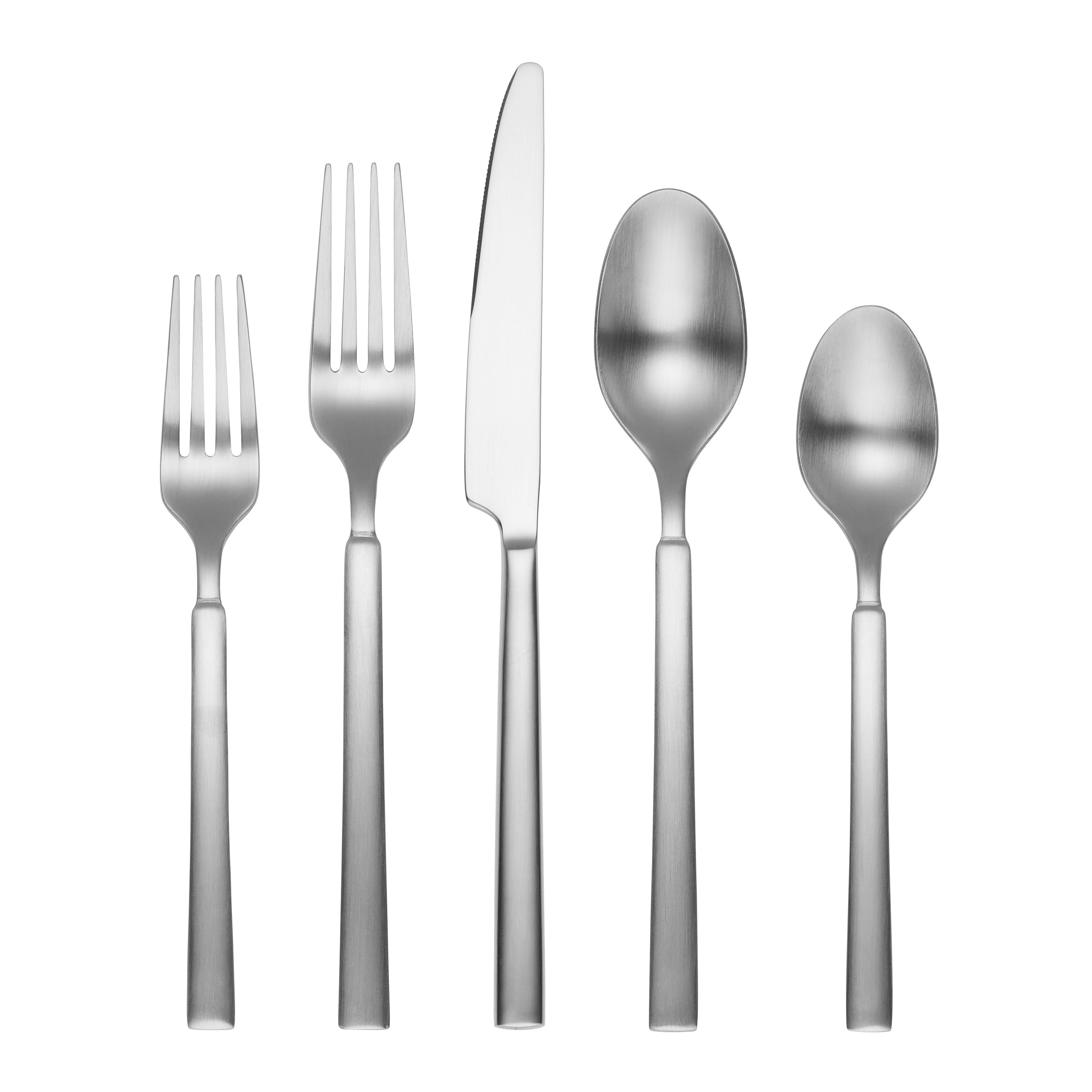 Lenox Fine Lenox Fine Gailann Satin 45-Piece Flatware Set with Caddy
