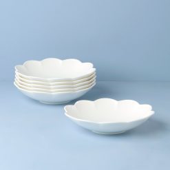Lenox Fine Lenox Fine Studio 1414 Scallop Pasta Bowls, Set of 6