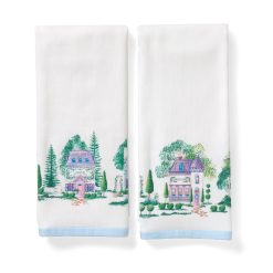 Lenox Fine Lenox Fine Lenox Spice Village Kitchen Towels, Set of 2