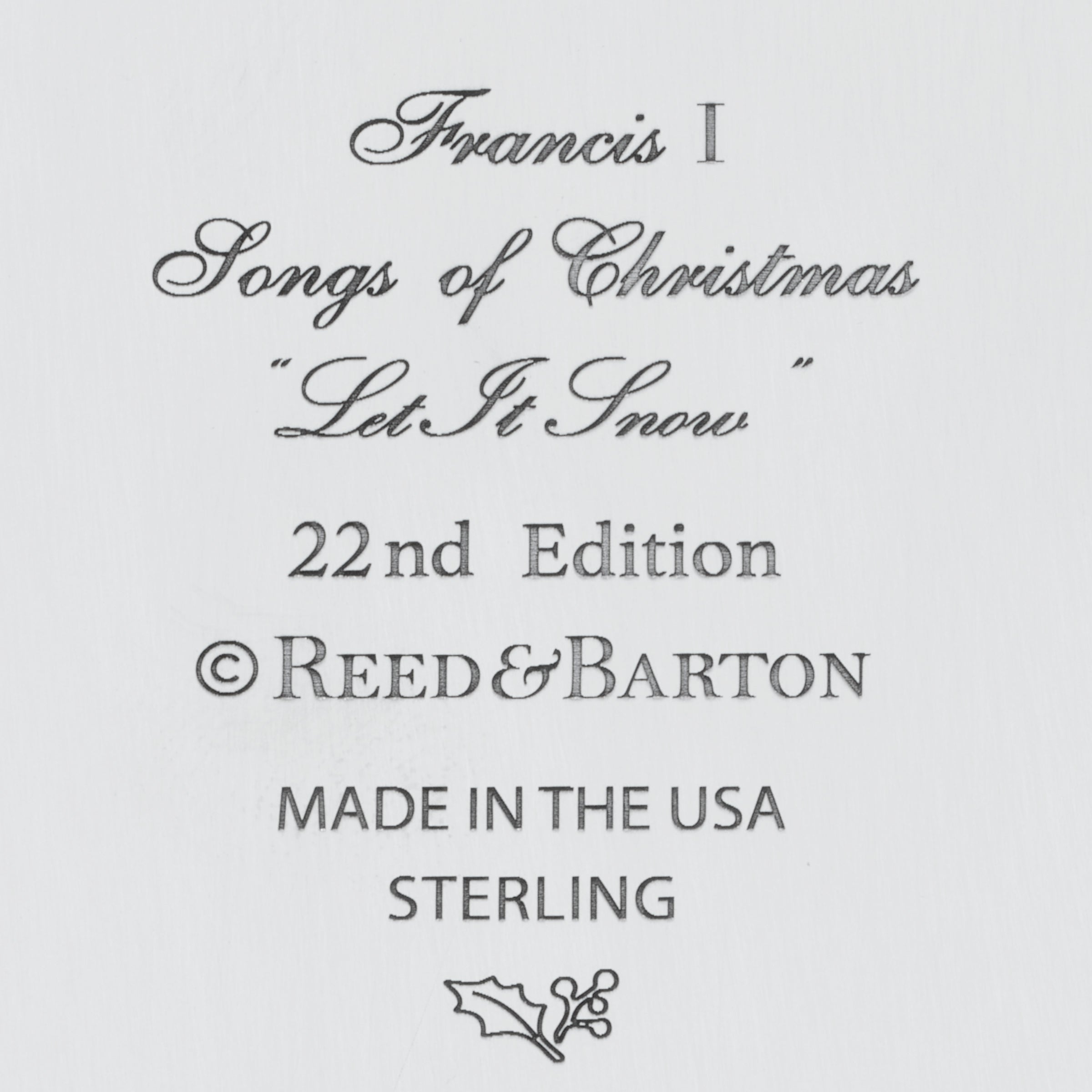 Lenox Fine Lenox Fine Songs Of Christmas Sterling Silver Ornament - Image 5