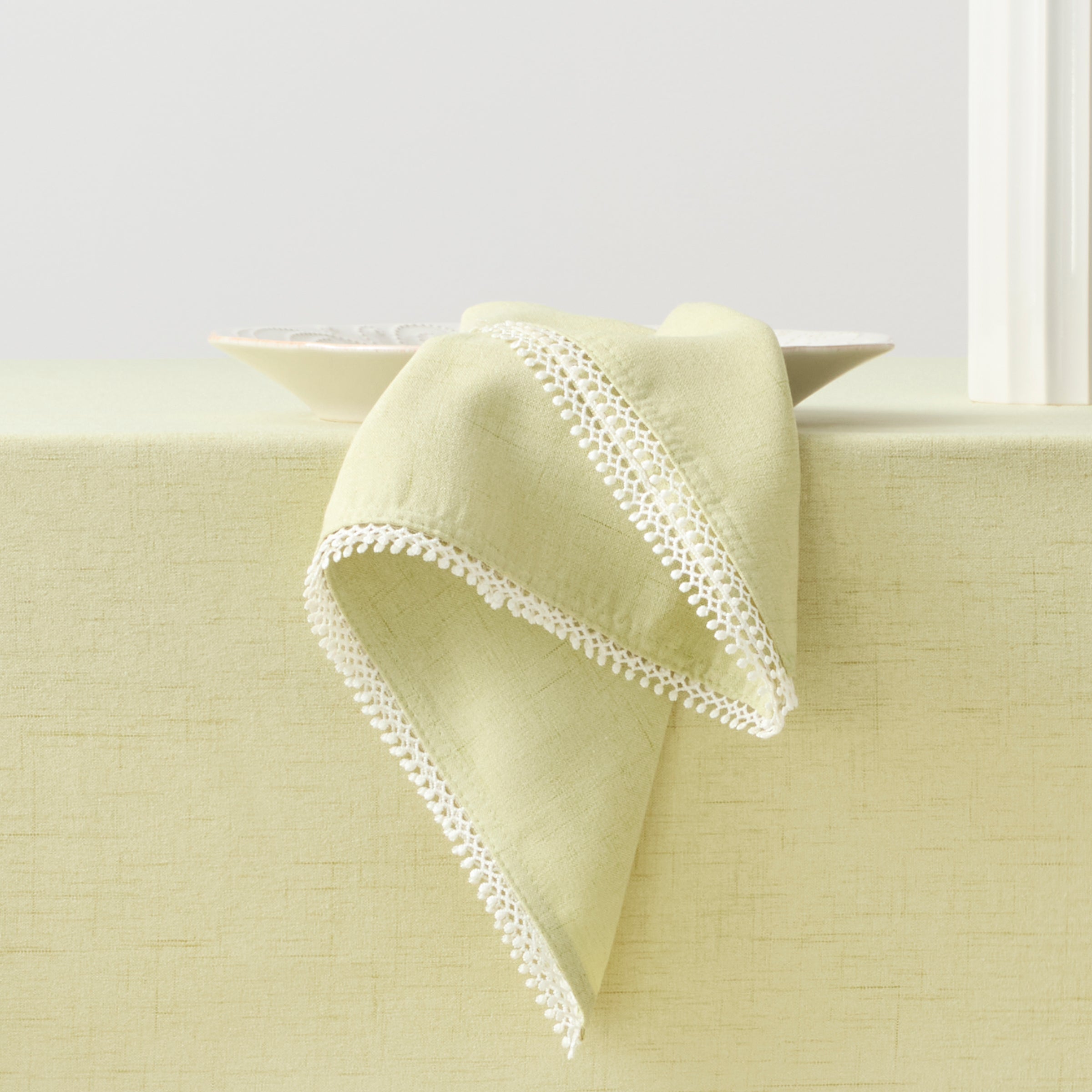 Lenox Fine Lenox Fine French Perle Pistachio Napkin, Set of 2