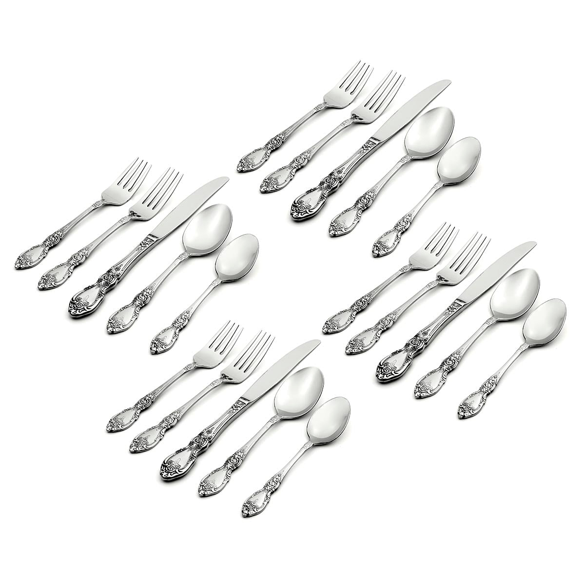 Lenox Fine Lenox Fine Wordsworth 20-Piece Flatware Set - Image 2