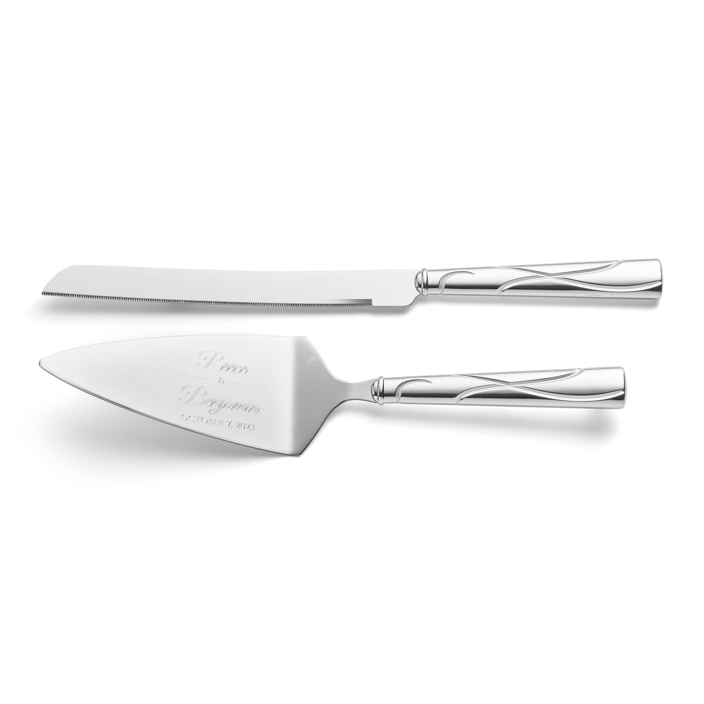 Lenox Fine Lenox Fine Personalized Adorn 2-Piece Cake Knife & Server Set