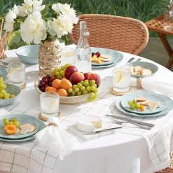 Alternative view of Lenox Fine Lenox Fine Terrazzo Melamine Mint 12-Piece Dinnerware Set