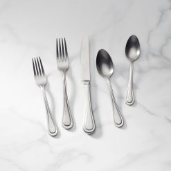 Lenox Fine Lenox Fine Textured Neutrals 24-Piece Flatware Set